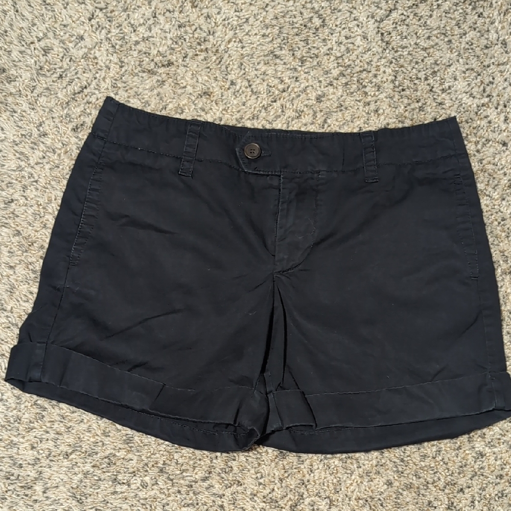 GAP Women's Dark Navy Chino Shorts 100% Cotton. Women's 2